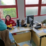Pomoć vojnih lekara meštanima sela u okolini  Majdanpeka