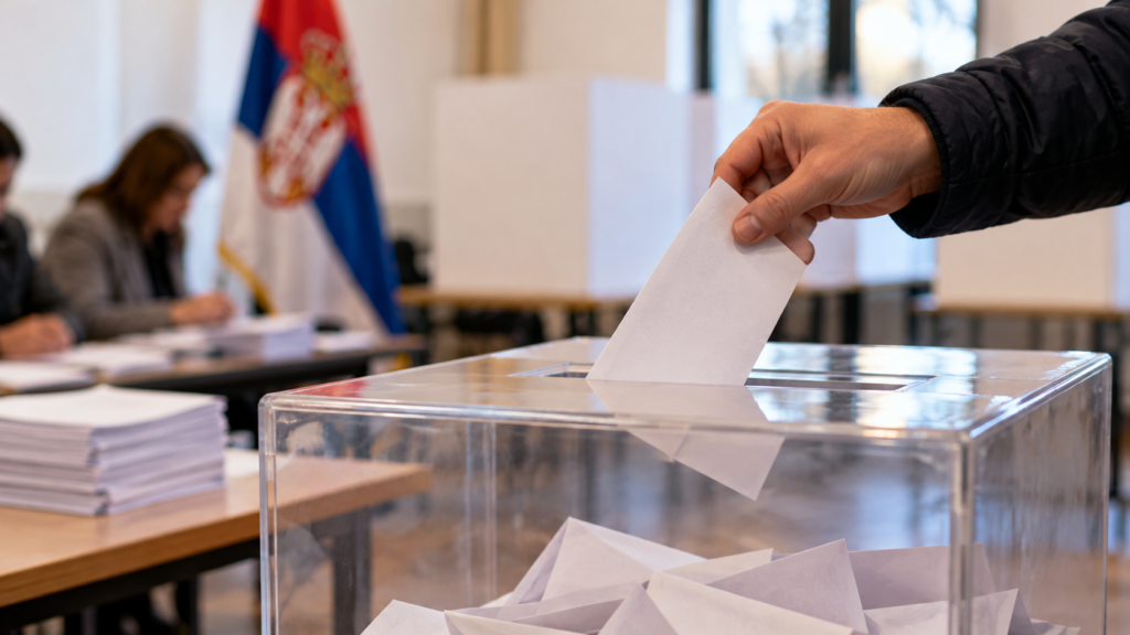 Casting a Ballot in Serbia