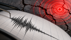 Seismograph Tracing Earthquake Waves
